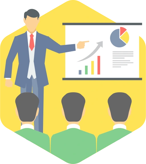 Corporate trainer conducting disability sensitization workshop for employees