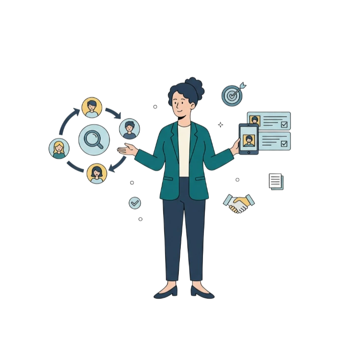 End-to-end contract staffing process managed by Speshally recruitment team