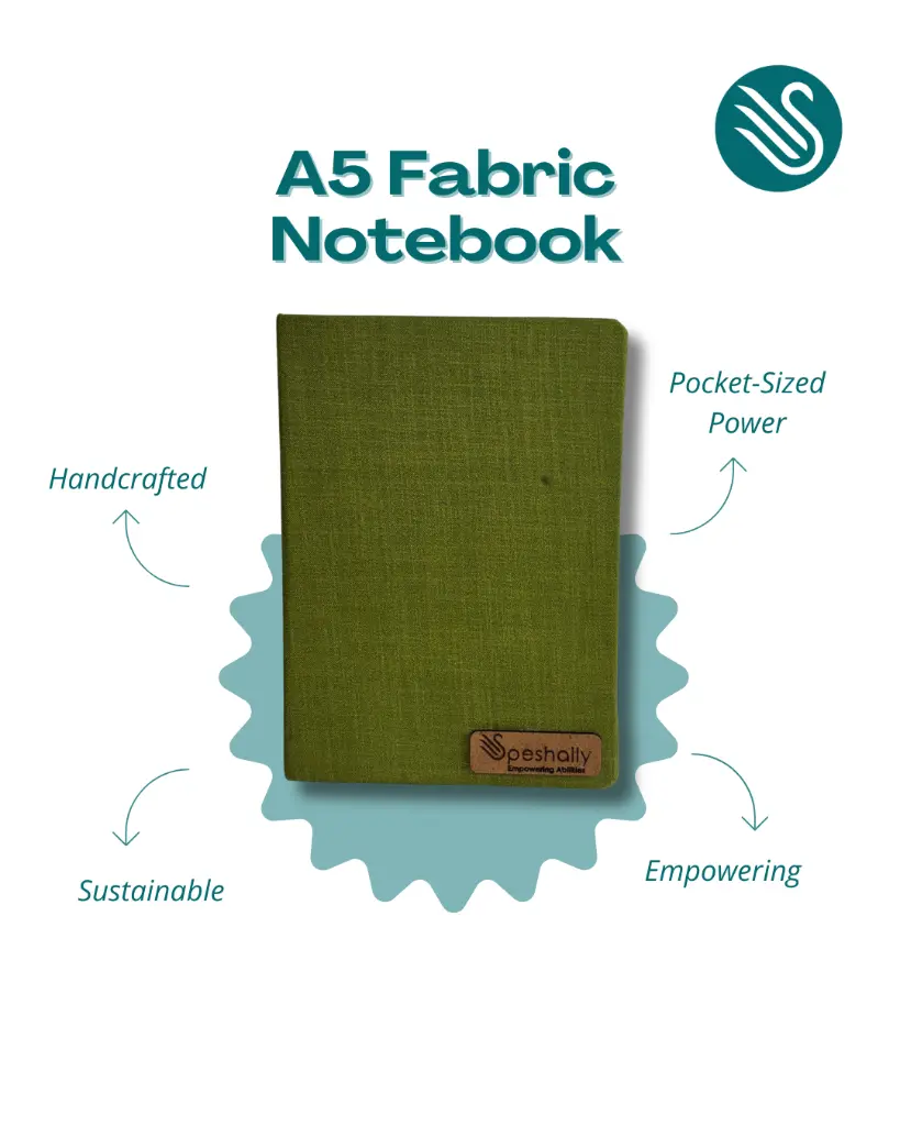 A5 Fabric Notebook - 6.webp