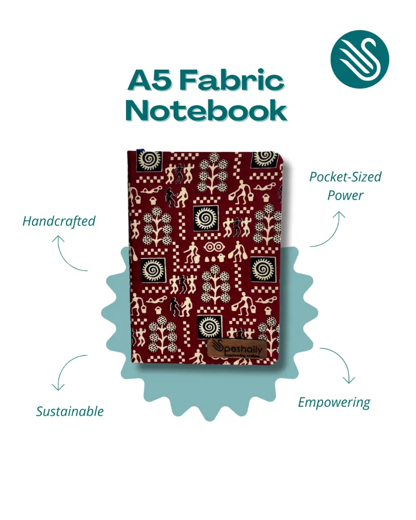 A5 Fabric Notebook - 3.webp